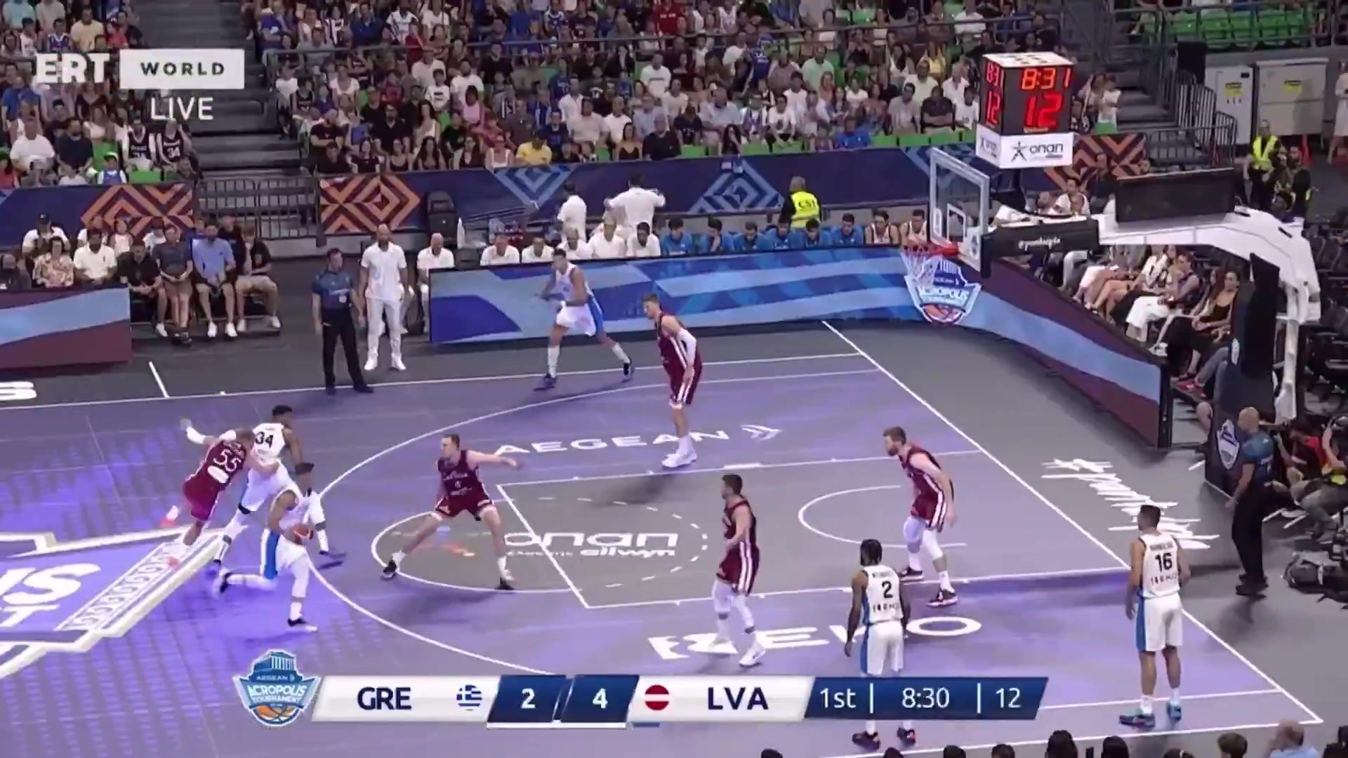 字母哥欧锦赛热身赛高效亮相🔥15分钟斩获25+10+3全能数据