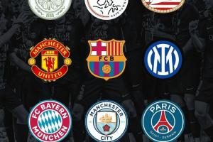 欧洲9个三冠王俱乐部共25座欧冠 皇马15座欧冠但没拿过三冠王